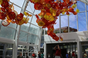 Sunlight at Chihuly Garden and Glass